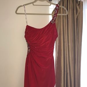 Red Prom Dress Gown